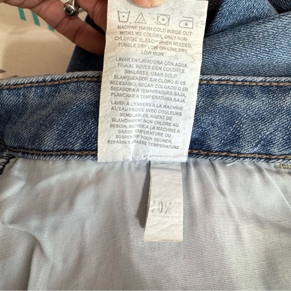 Lee Regular Fit Light Wash Mid Rise Straight Leg Jeans Sz 12 - Picture 7 of 9